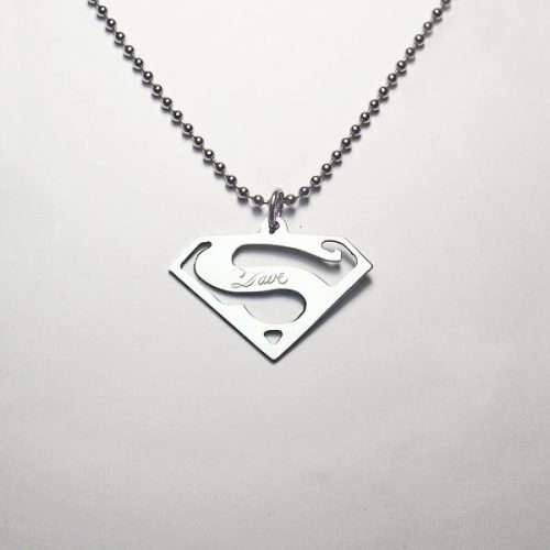 Superman Stainless steel Necklace CPS