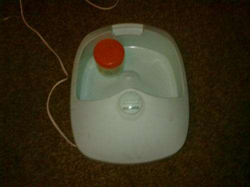 FOOT SPA SECONDHAND WITH FOOT SOAK