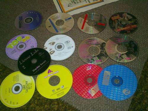 MUSIC CD LOT AS PICTURE