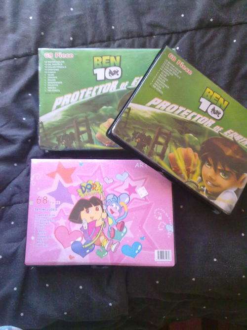 3 X 68 PC CRAFT SETS