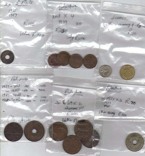 ULTRA RARE Palestine lot of coins High value R3000!!!!
