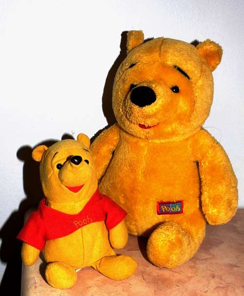 Two Winnie The Pooh's