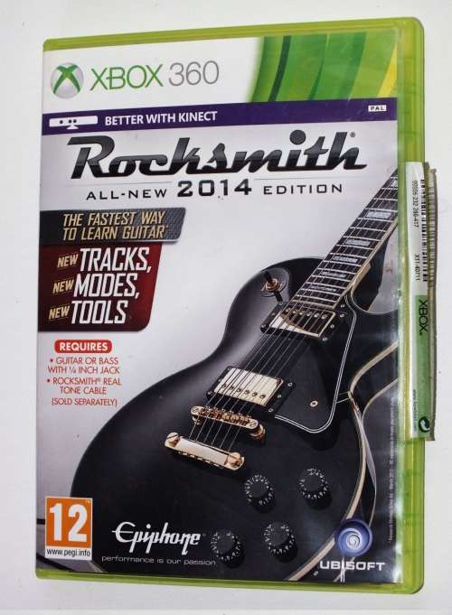 Rocksmith Xb0x360Better with KinectAll-New 2014 edition