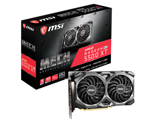 MSI - Radeon RX 5500 XT MECH 8G OC