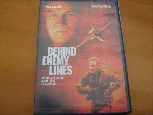 BEHIND ENEMY LINES-OWEN WILSON, GENE HACKMAN DVD.