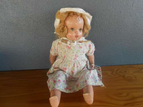 Very Old Jolly Dolly (Her number is 4391) 57cm tall