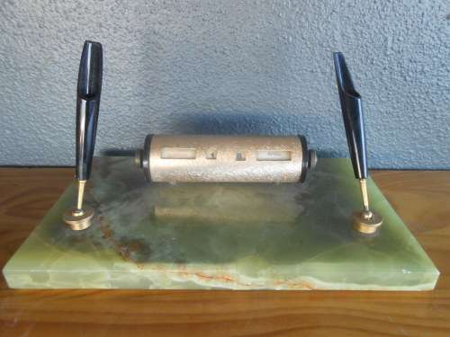 Vintage Marble Desk Caddy