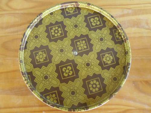 Vintage Retro metal Lazy Susan