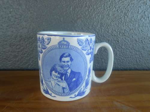 Dianna And Charles Wedding Memorabilia Mug