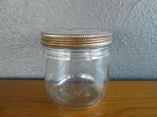 Vintage Kitchen Jar with Lid
