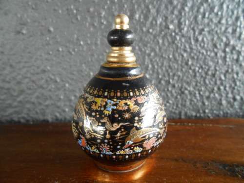 Tiny Ornate Perfume / Scent Bottle