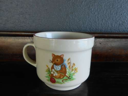 Vintage Mac Mice Nurseryware Collectible Cup