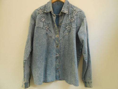 Vintage Denim Top (Medium)