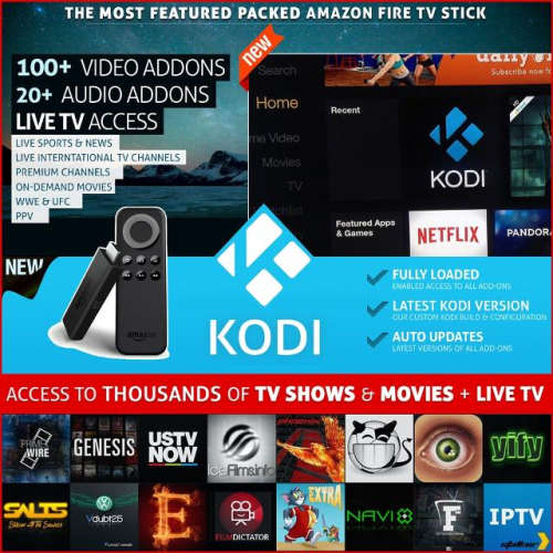 Amazon Fire-TV Stick Fully jail broken!! Chipped with Kodi