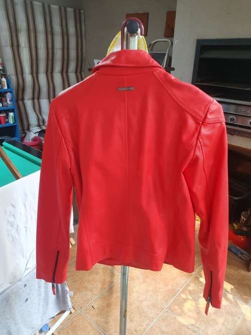 Armani Exchange leather jacket