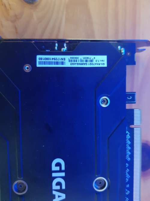 UNTESTED graphics card RX 470