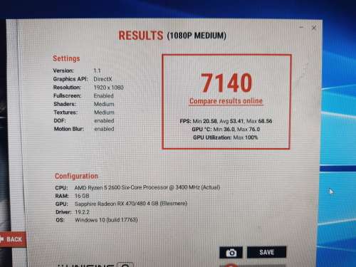 Sapphire Rx 470 4gb nitro OC