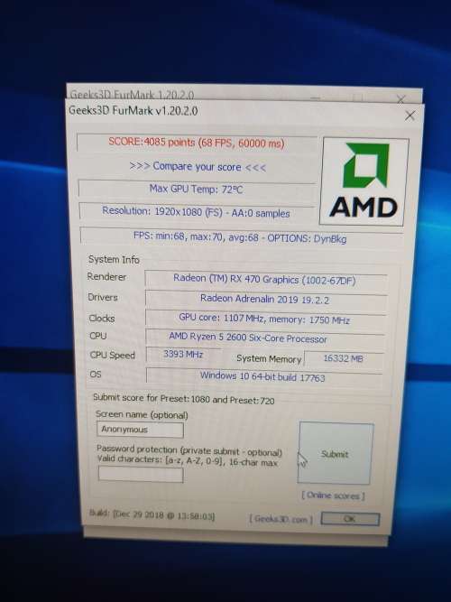 Sapphire Rx 470 4gb nitro OC