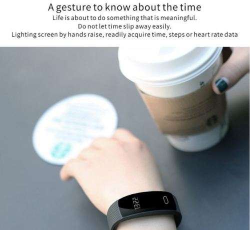 QS80 BLOOD PRESSURE / Heart rate / Pedometer / Sleep monitor Smart watch