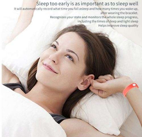 QS80 BLOOD PRESSURE / Heart rate / Pedometer / Sleep monitor Smart watch