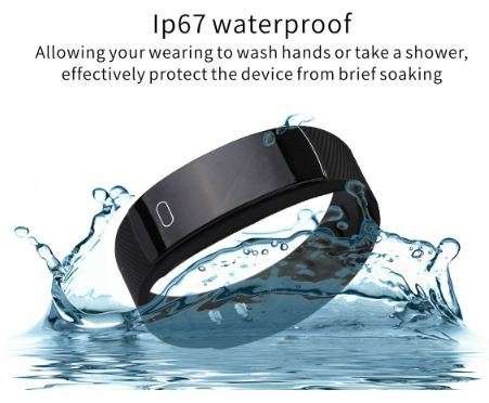 QS80 BLOOD PRESSURE / Heart rate / Pedometer / Sleep monitor Smart watch