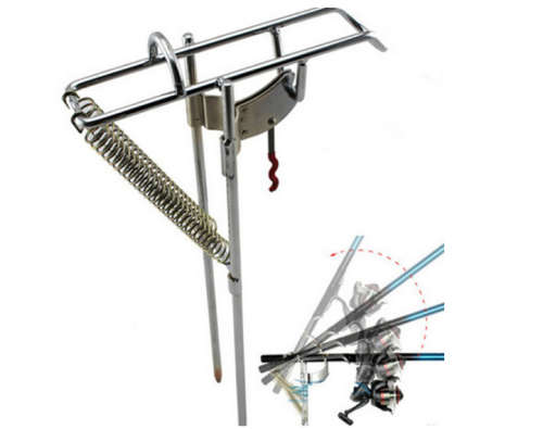 Double Spring Fishing Stand Bracket