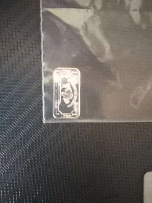 1 gram Pure Silver Bar