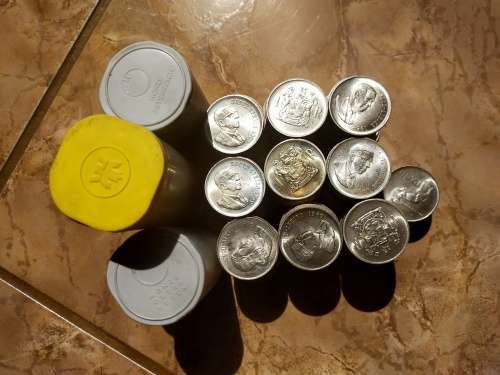 1966-1969 Silver R1 coins x 290  in very good condition most are still MS