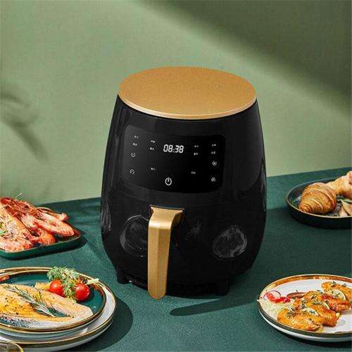 7.8 Liter - 1500watt - Silver Crest Air Fryer Black