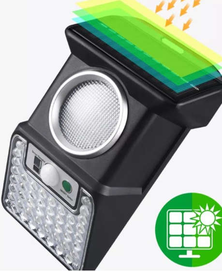 Solar Sensor 59 Led Light with remote control