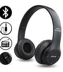 P47 Bluetooth Wireless Headphones with Micro SD Card Slot