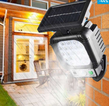 Solar LED Outdoor Spotlight-JX-966 WITH Panel