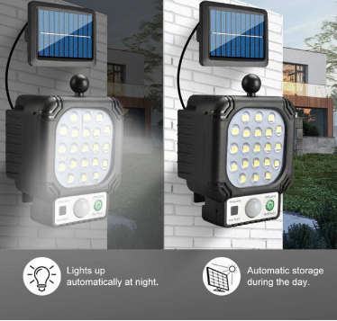 Solar LED Outdoor Spotlight-JX-966 WITH Panel