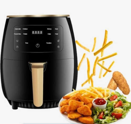 6-Litre Digital Air Fryer and Multicooker - Black