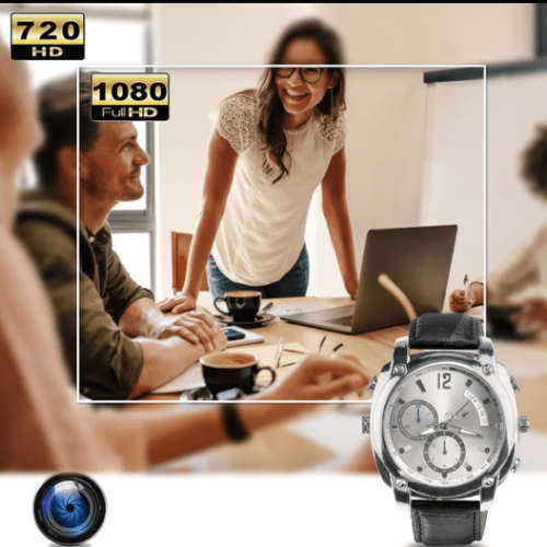 W6 HD1080P Spy Camera Watch 8gb