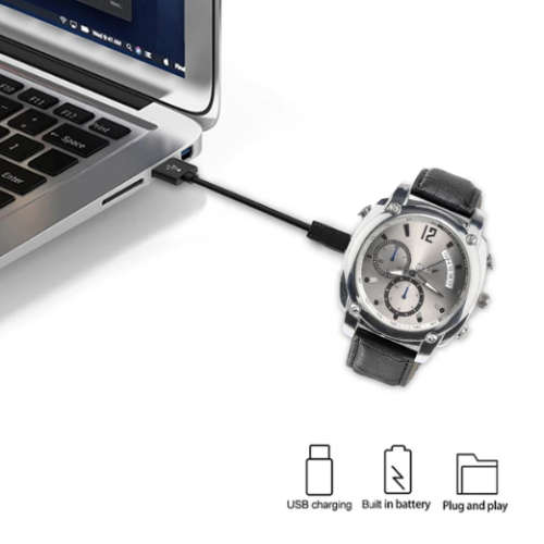 W6 HD1080P Spy Camera Watch 8gb
