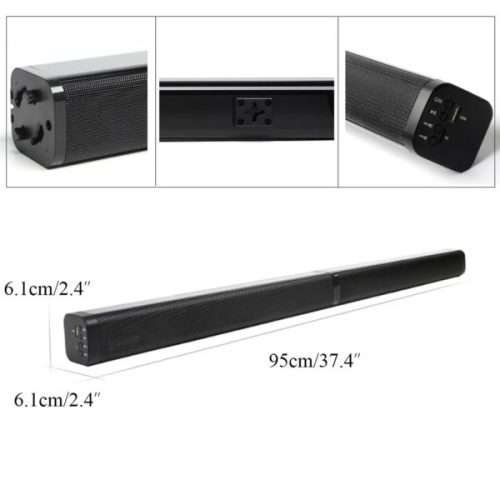 Detachable Wireless TV Soundbar Bluetooth Hifi 3D Stereo