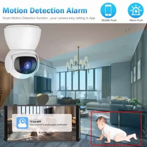 Home Security IP Smart IP Cam - Two Way Audio Surveillance Recording Camera