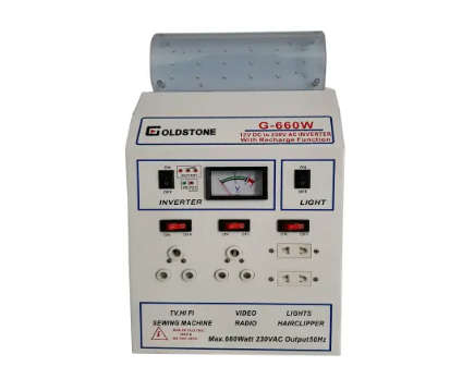 660W DC TO AC INVERTER With Recharge Function and Built in light