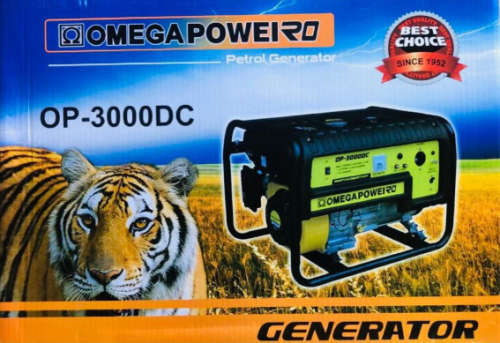 Omega OP-3000DC Generator - 4 Stroke Petrol