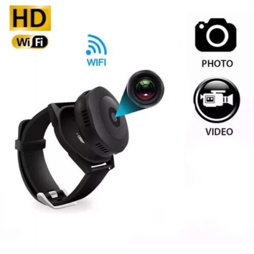Rechargeable Portable Surveillance WATCH - HD 720P - BUILT IN WIFI