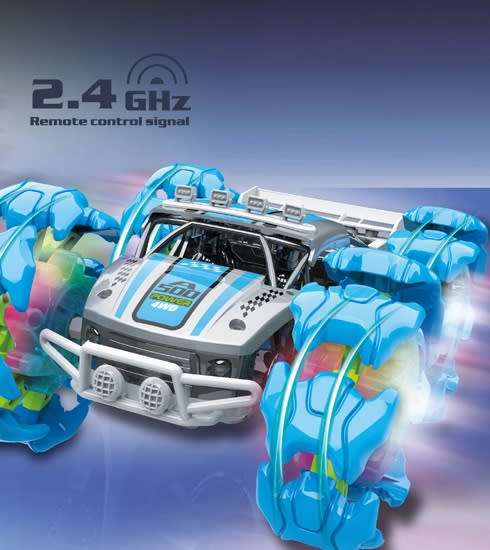 Explosive Wheel High Speed Climbing Alloy Off-Road Vehicle - 4WD - WITH watch REMOTE CONTROL