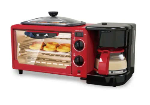 Large 3 In 1 Multifunctional Electric Breakfast Maker