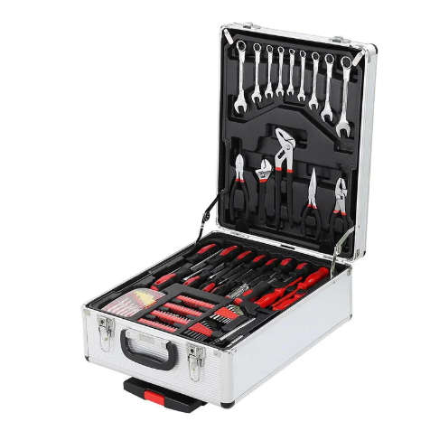 MASSIVE ALL IN ONE - 186 Piece Multi-function Tool Set in Storage trolley case