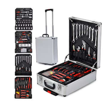 MASSIVE ALL IN ONE - 186 Piece Multi-function Tool Set in Storage trolley case