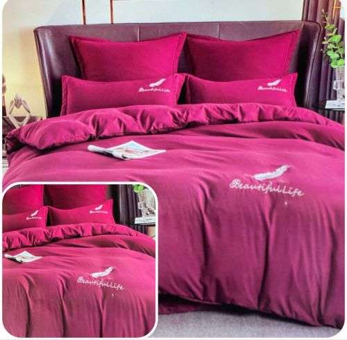 ABSOLUTELY GORGEOUS PASTEL COLOUR - 6pc piece duvet cover FULL SETS
