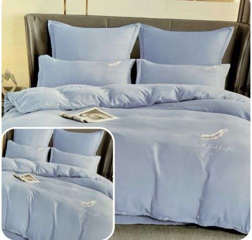 ABSOLUTELY GORGEOUS PASTEL COLOUR - 6pc piece duvet cover FULL SETS