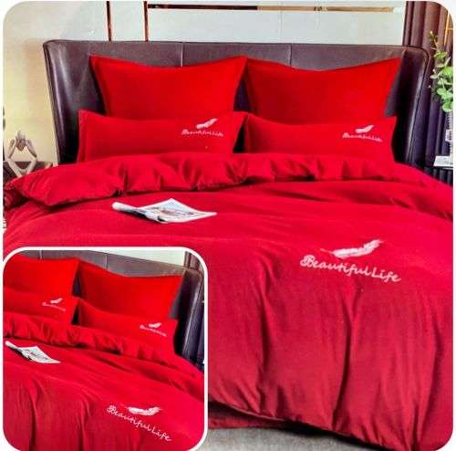 ABSOLUTELY GORGEOUS PASTEL COLOUR - 6pc piece duvet cover FULL SETS