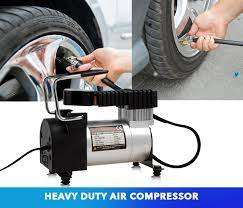 12V High-Power Heavy Duty Double Cylinder Inflator Pump 965KPA