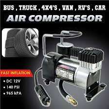 12V High-Power Heavy Duty Double Cylinder Inflator Pump 965KPA